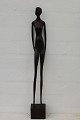 Otto P wooden figure woman  52cm.