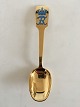 Anton Michelsen Commemorative Spoon and fork Gilded Sterling Silver from 1969.For the ...