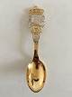 Anton Michelsen Commemorative Spoon and Fork Gilded Sterling Silver from 1912.For the ...