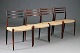 N.O.Møller /
J.L.Møller.
Set of 4
Chairs.
Rosewood & ...
