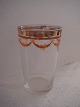 Atelier 4 Roses presents: Empire glas, 19th. C. Gold decoration.