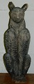 Reutemann Antik presents: Hand carved figure of cat 19th Century Nyt!Log ind, og klik på stjernen ...