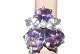 Gold ring with
amethyst and
pearl, 14 carat
gold
