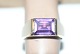 Antik Huset presents: Gold ring with amethyst, 14 carats gold