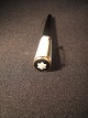 Stentoft Antik presents: Mont Blanc Fountain Pen.Ingrid Bergman La Donna Fountain Pen.Black with white ...