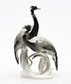 L Art presents: Karl Ens, Germany. Porcelain. Pairs of birds.