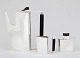 L Art presents: Coffee set, three parts, P. Kuhn, Stockholm 1959. Sterling.