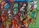 "Flying Circus"
Acrylic on
canvas without
frame.