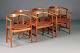 Hans J. Wegner
/ PP Furniture.
Set of 6 ...