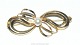 Gold brooch
with pearl, 14
Carat
