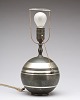 Art Deco table
lamp in metal.