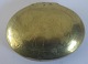 Dutch tobacco
box in brass,
1749 Dutch tobacco
box in brass,
1749