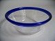 Danish thick
milk bowl, with
blue border,
19th century. Danish thick
milk bowl, with
blue border,
19th century.