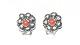 Ear clips with
coral