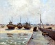 "Fishing Boats
on the Beach at
Løkken"