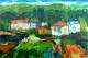 "Vence" Large
beautiful oil
painting.