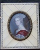 Miniature
portrait of
Amalie von
Schintling