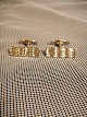 Vintage
cufflinks in
sterling silver
stamped BH ...