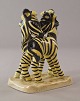 An Art deco
Goldscheider,
Myott Son and
Co. Zebra
group.