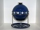 Blue Lotus
lidded bowl on
stand