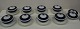 B&G, 8 bouillon
cups in dark
blue.