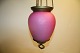 Pink colored
hanging lamp