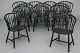 Ejvind A.
Johansson /
FDB.
Set of 12
chairs.
Black ...