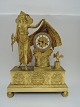 French gilded
bronze clock