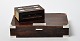 2 Hans Hansen.
Rectangular
boxes in
rosewood,
decorated ...