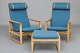 Børge Mogensen
/ Fredericia
Furniture.
Pair of "Sled
... Børge Mogensen
/ Fredericia
Furniture.
Pair of "Sled
...