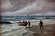 "Fishermen
returning home
at Skagen South
Beach" ... "Fishermen
returning home
at Skagen South
Beach" ...