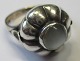 Swedish silver
ring, nouveau
with moonstone,
c. 1920. Swedish silver
ring, nouveau
with moonstone,
c. 1920.