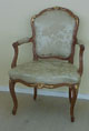 Peter Koch Kunst og Antikviteter presents: French carved and parcel-gilt armchair,mid 18th century