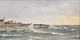 Koch, Johan
(1869 - 1944)
Denmark: Waves
on coastal ... Koch, Johan
(1869 - 1944)
Denmark: Waves
on coastal ...