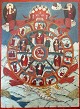 Tibetan thanga,
19/20. century. Tibetan thanga,
19/20. century.