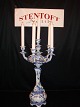 Stentoft Antik presents: Blue Fluted. Full lace. Royal Copenhagen. CandlestickRC 1006H: 56 cm