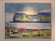 Galleri Amotio presents: Painting by Zacharias Heinesen. Faroe Island
