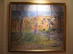 oil painting by poul s nielsen gudhjem bornholm