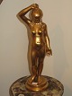 svend lindstrøm bronze woman h.31cm