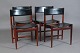Roxy Klassik presents: Kurt Østervig.Sibast furniture.Set of 4 dining chairs + 4 armchairs, (item no.5575). ...