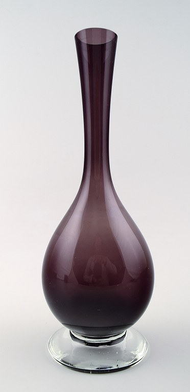 Swedish art glass vase.

