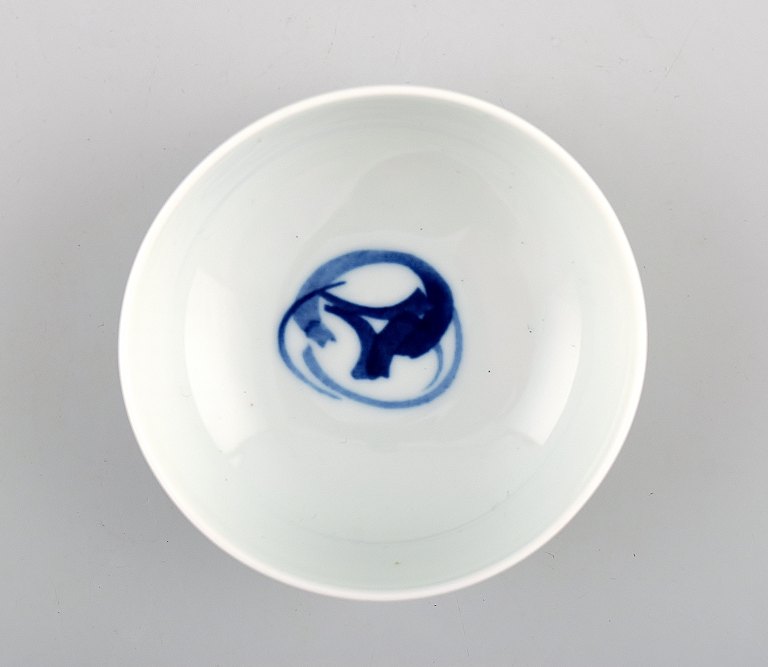 Bing & Grondahl B & G Blue Koppel, round bowl.
