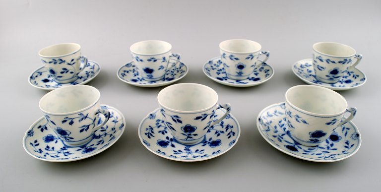 Bing & Grondahl / B & G Butterfly, 10 sets of espresso / mocha cups and saucers.