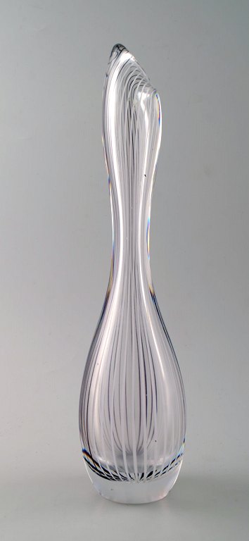 Vicke Lindstrand for Kosta Boda glass vase.
