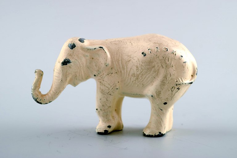 Wienerbronze, elefant, bronzefigur af høj kvalitet.
Antageligt Franz Bergmann.