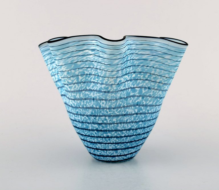 Kosta Boda, Ulrica H. Vallien art glass vase.
