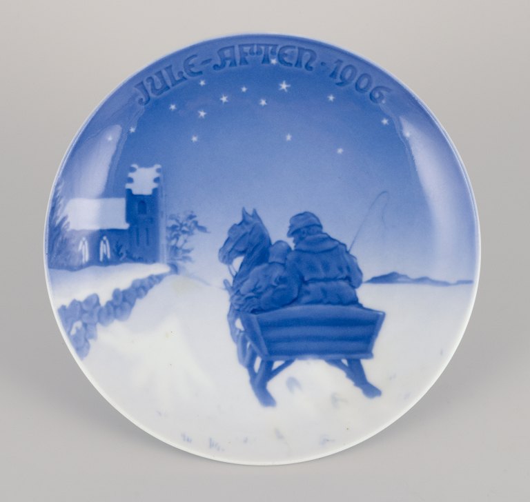 Bing & Grøndahl Christmas Plate from 1906.