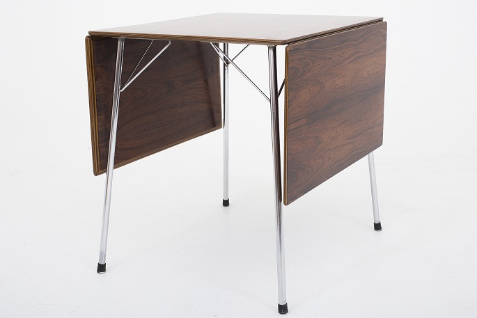 Worldantique.net arne jacobsen / fritz hansen drop lef table in ... Arne jacobsen spisestue