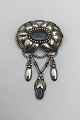 Danam Antik 
presents: 
Evald 
Nielsen Art 
Nouveau Silver 
Brooch (Moon 
Stone)