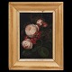 Aabenraa 
Antikvitetshandel 
presents: 
Signed I. 
L. Jensen, 
1800-56, 
stillife with 
roses. Denmark 
circa 1830-40. 
...